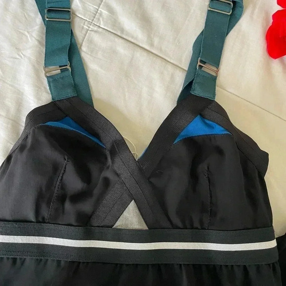 VPL black with azure midi dress - Picture 8 of 13